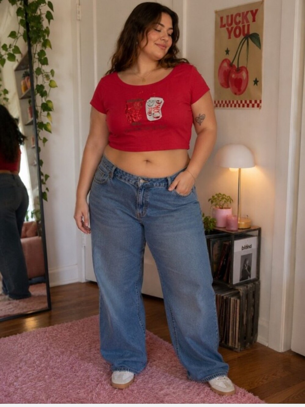 5/25$ Everyday Crop Tee - Coca- Cola